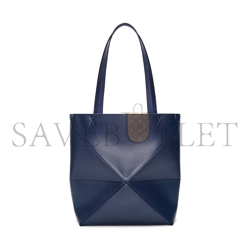 LOEWE MEDIUM PUZZLE FOLD TOTE IN SHINY CALFSKIN A657G50X01 06 (31.5*25.5*14.5cm)